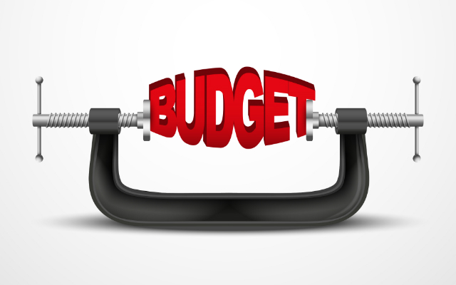think of budget constraints