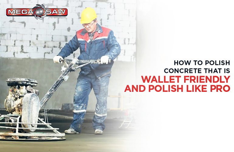 how to polish concrete