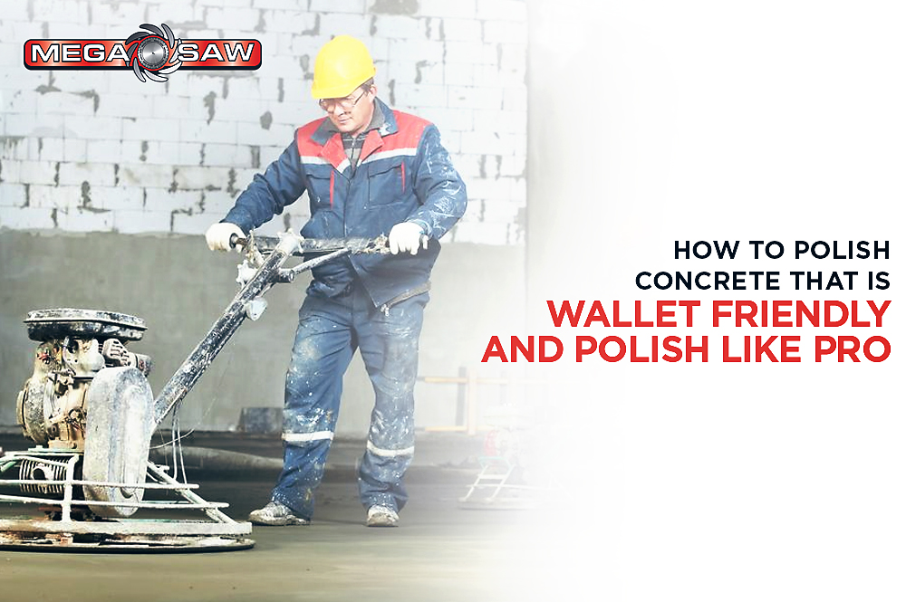 how to polish concrete