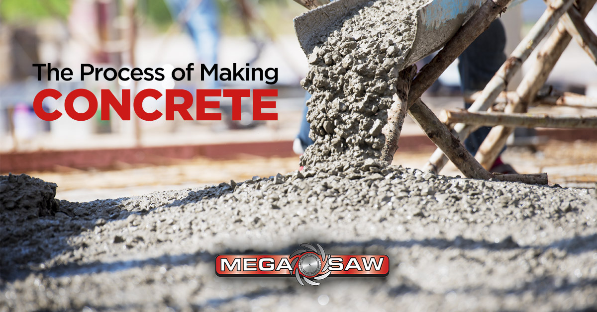 How to Make Concrete for Driveway, Path or Garage Floor | MEGASAW