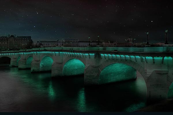 bioluminescent bridge