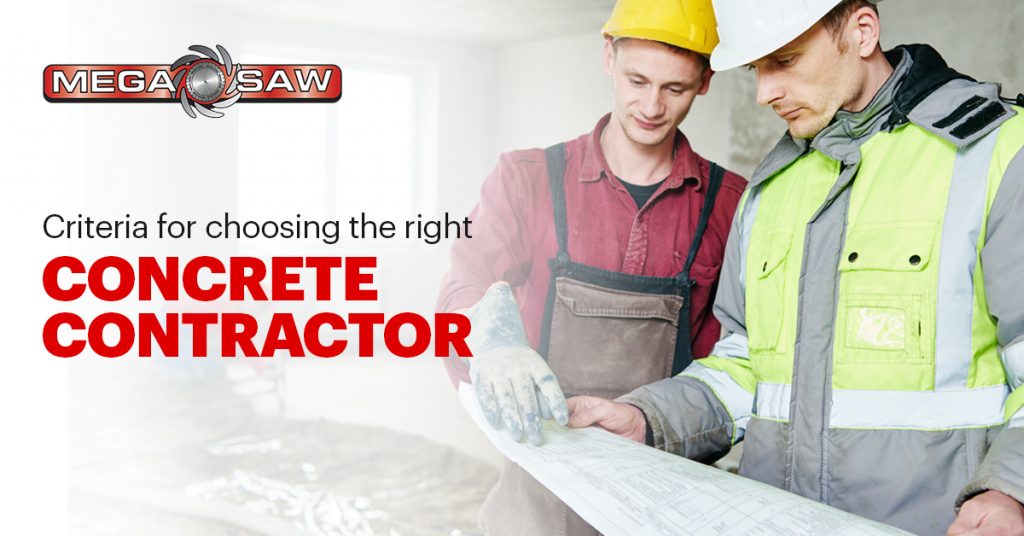 Criteria For Choosing The Right Concrete Contractor