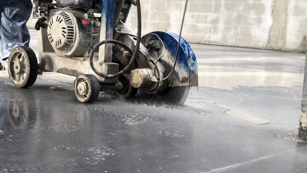 Wet Cutting Concrete