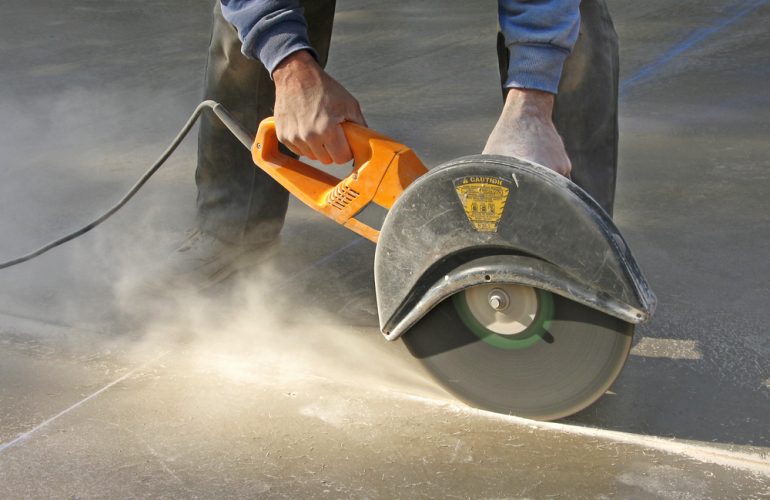 Cut Through Concrete Floor Without Cracking