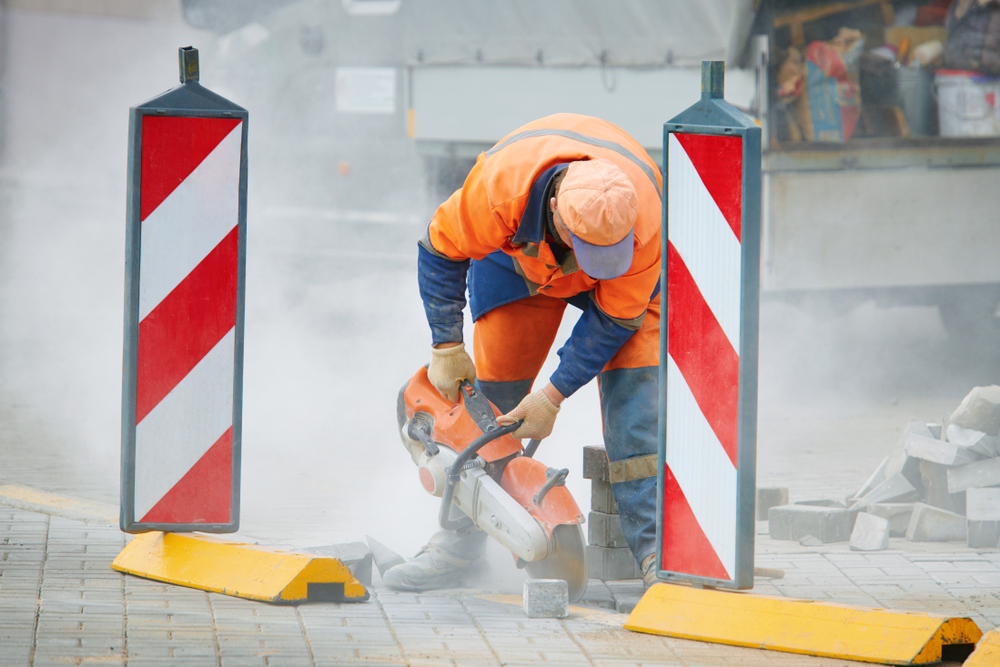 How Cut Thick Concrete Slab PPE